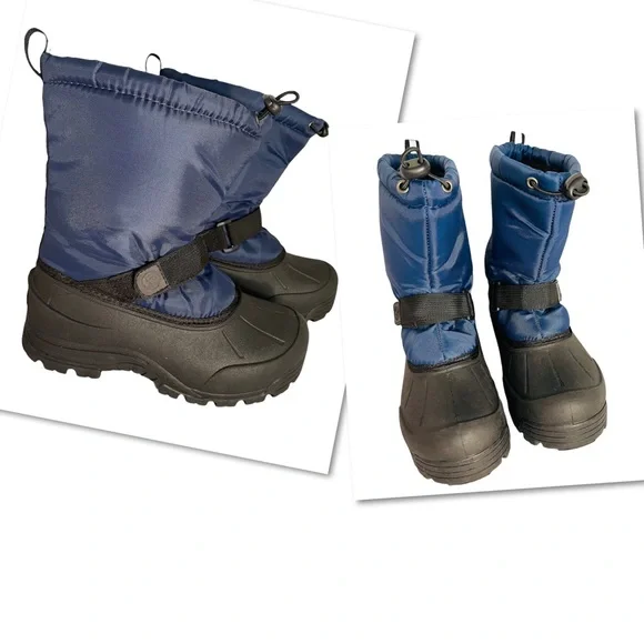 3M Thinsulate Black and Blue Rain & Snow Boots 3M Thinsulate | Shoes | 3m Thinsulate Black And Blue Rain  main image 3